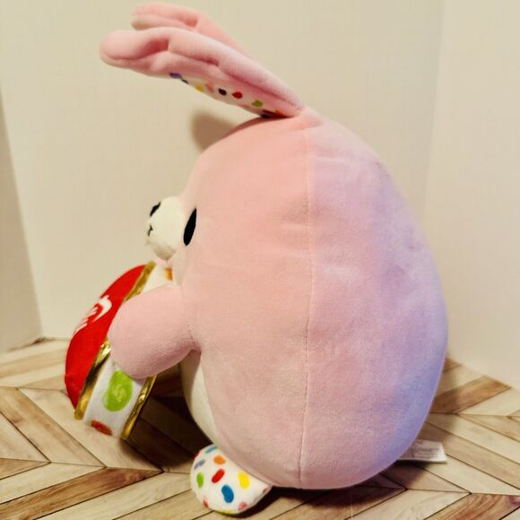 Zuru Snackles Flossie the Pink Bunny & Jelly Belly Plush 8" Series 2 Gold Box - Picture 3 of 10